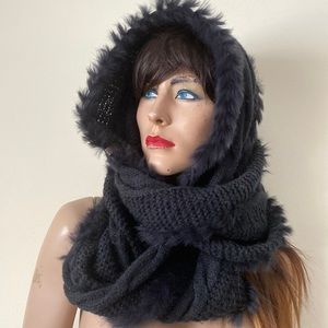 Rudsak wool knit infinity scarf
